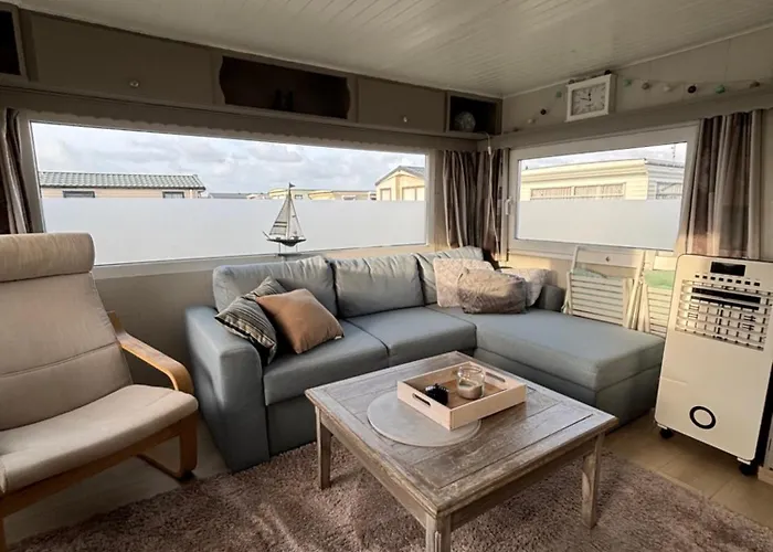 Camping Blue Sea Horizon